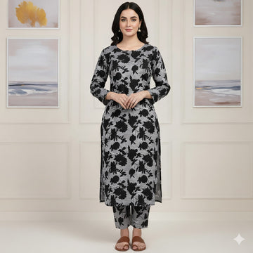 Ladies Winter Cotton Suit 39