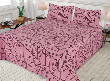 3 Pcs Bedsheets Pure Cotton #06