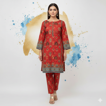 Ladies Winter Cotton Suit 11