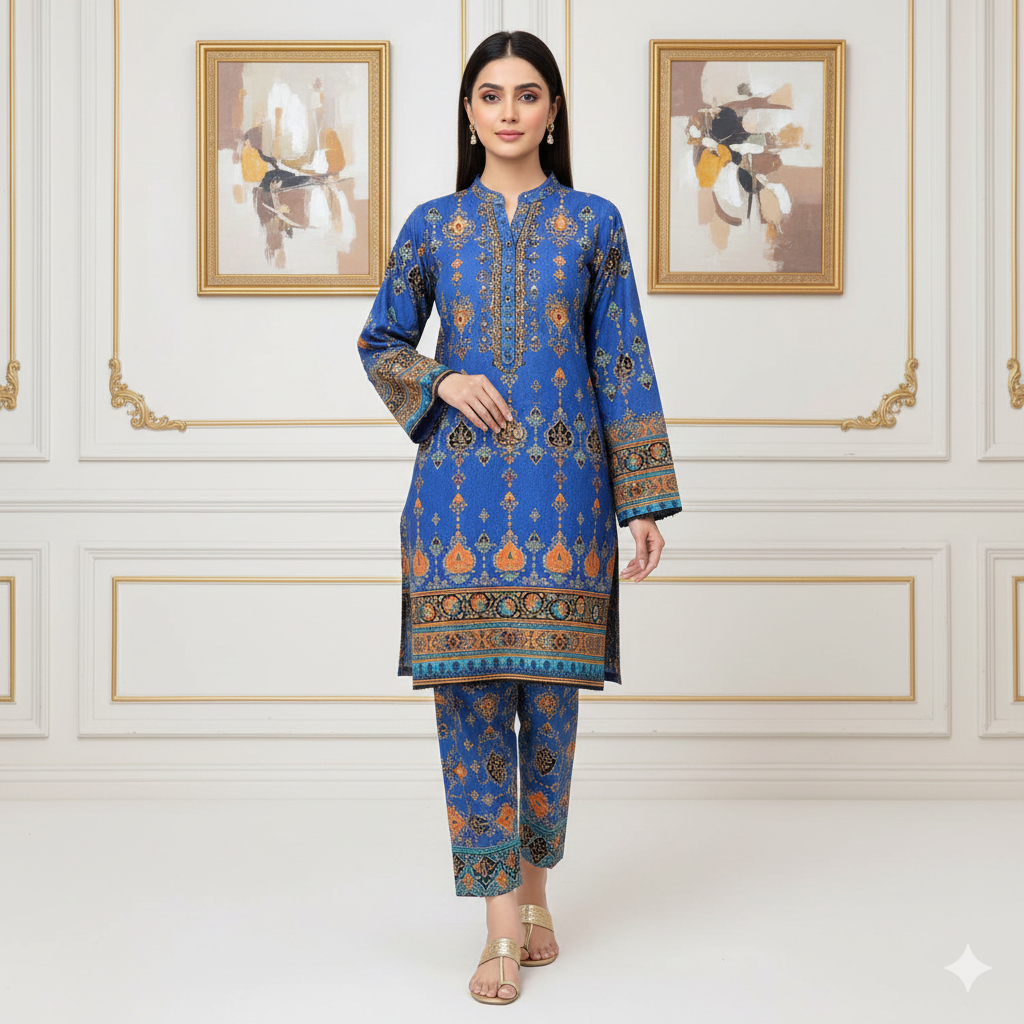 Ladies Winter Cotton Suit 14