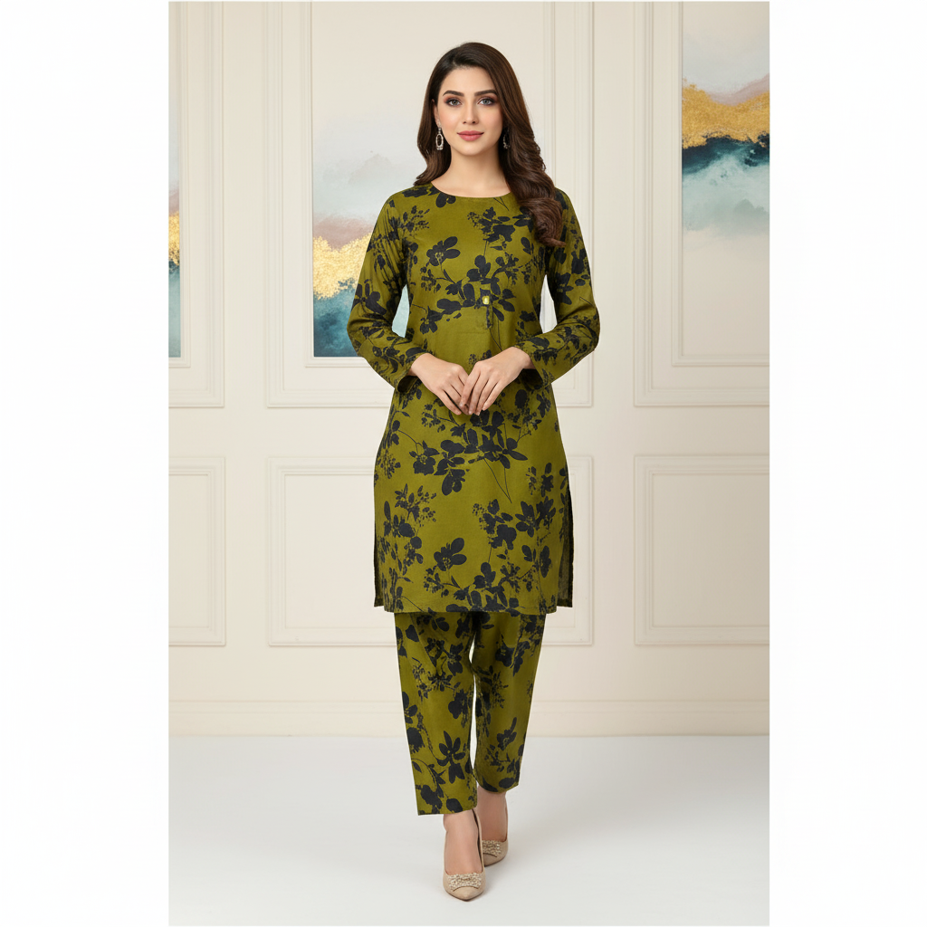 Ladies Winter Cotton Suit 16