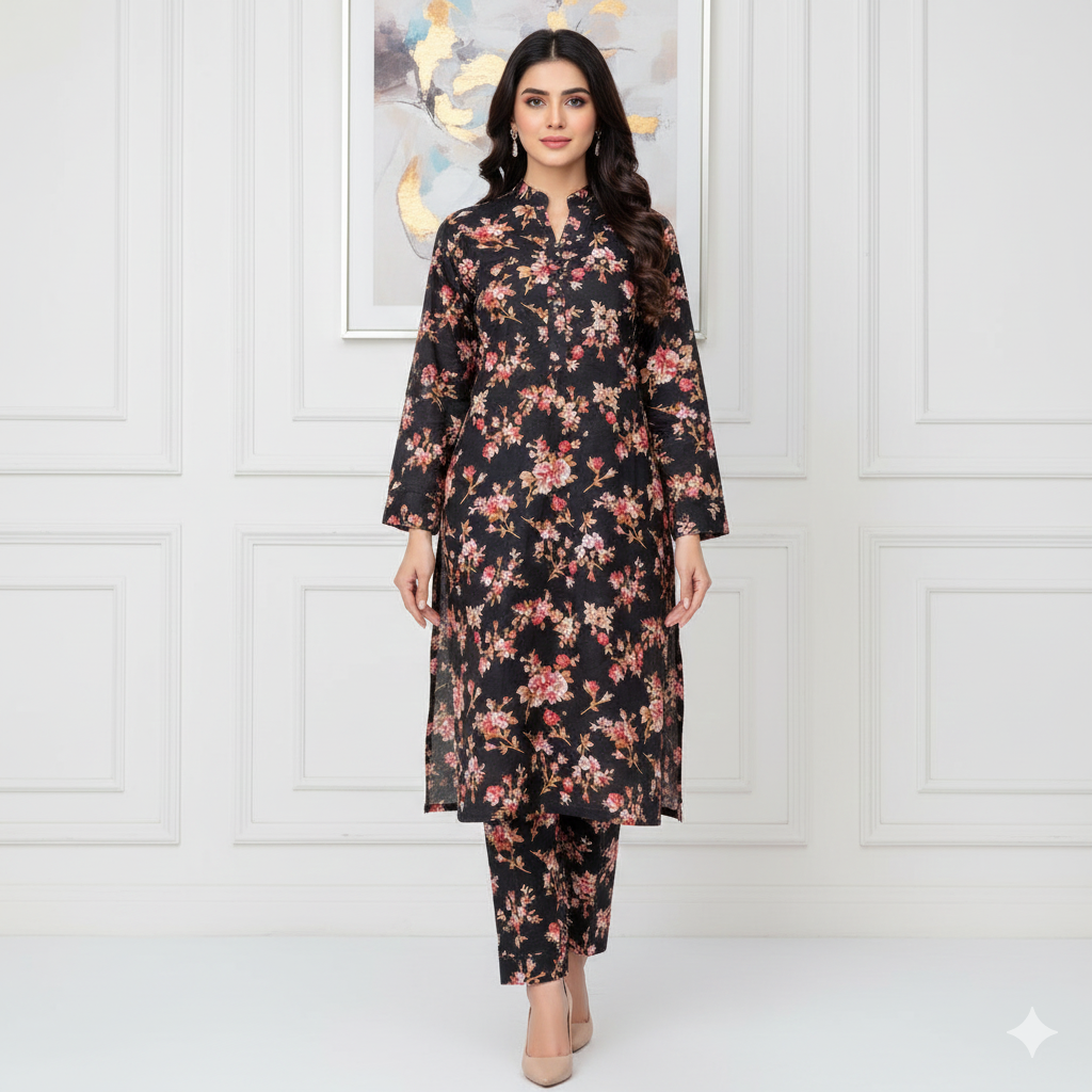 Ladies Winter Cotton Suit 18