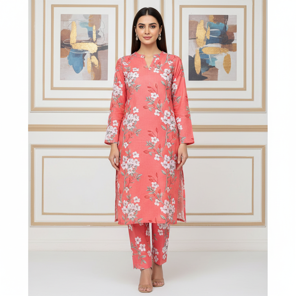 Ladies Winter Cotton Suit 24