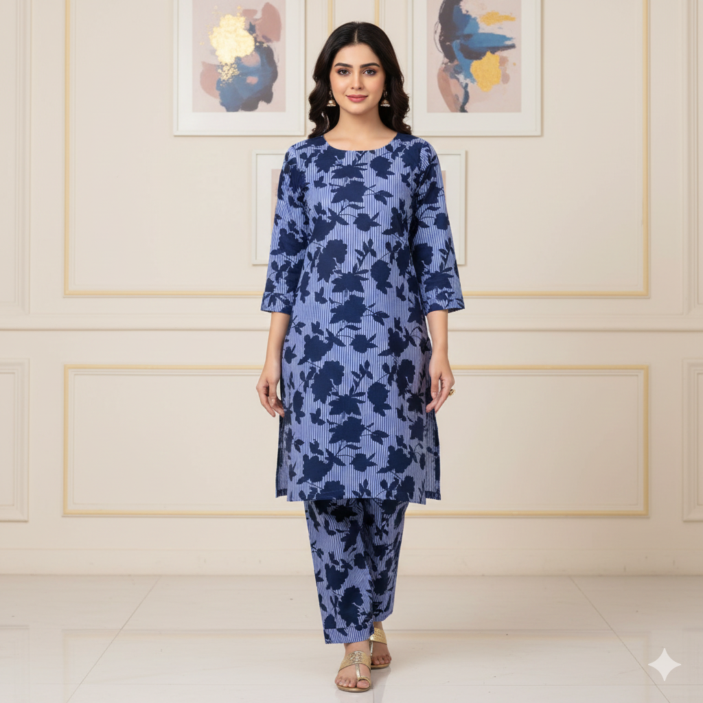 Ladies Winter Cotton Suit 27