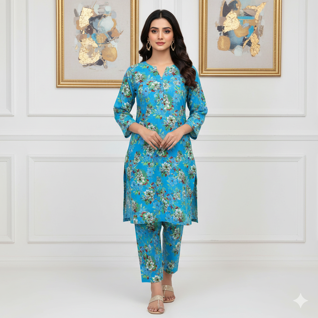 Ladies Winter Cotton Suit 29