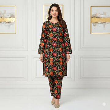 Ladies Winter Cotton Suit 30