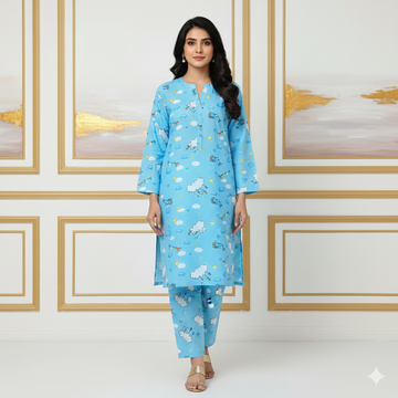 Ladies Winter Cotton Suit 32