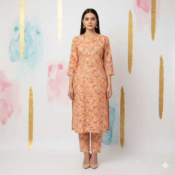 Ladies Winter Cotton Suit 37