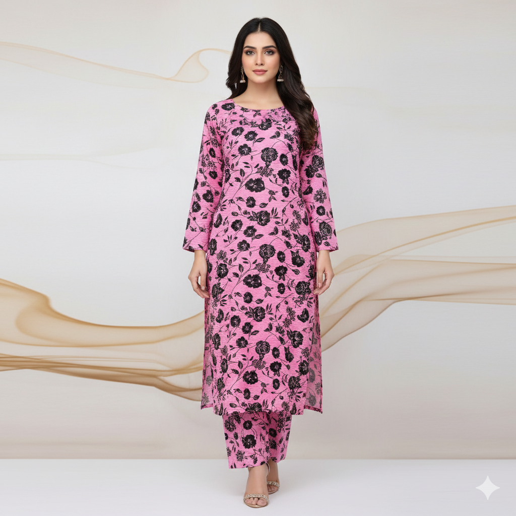 Ladies Winter Cotton Suit 38