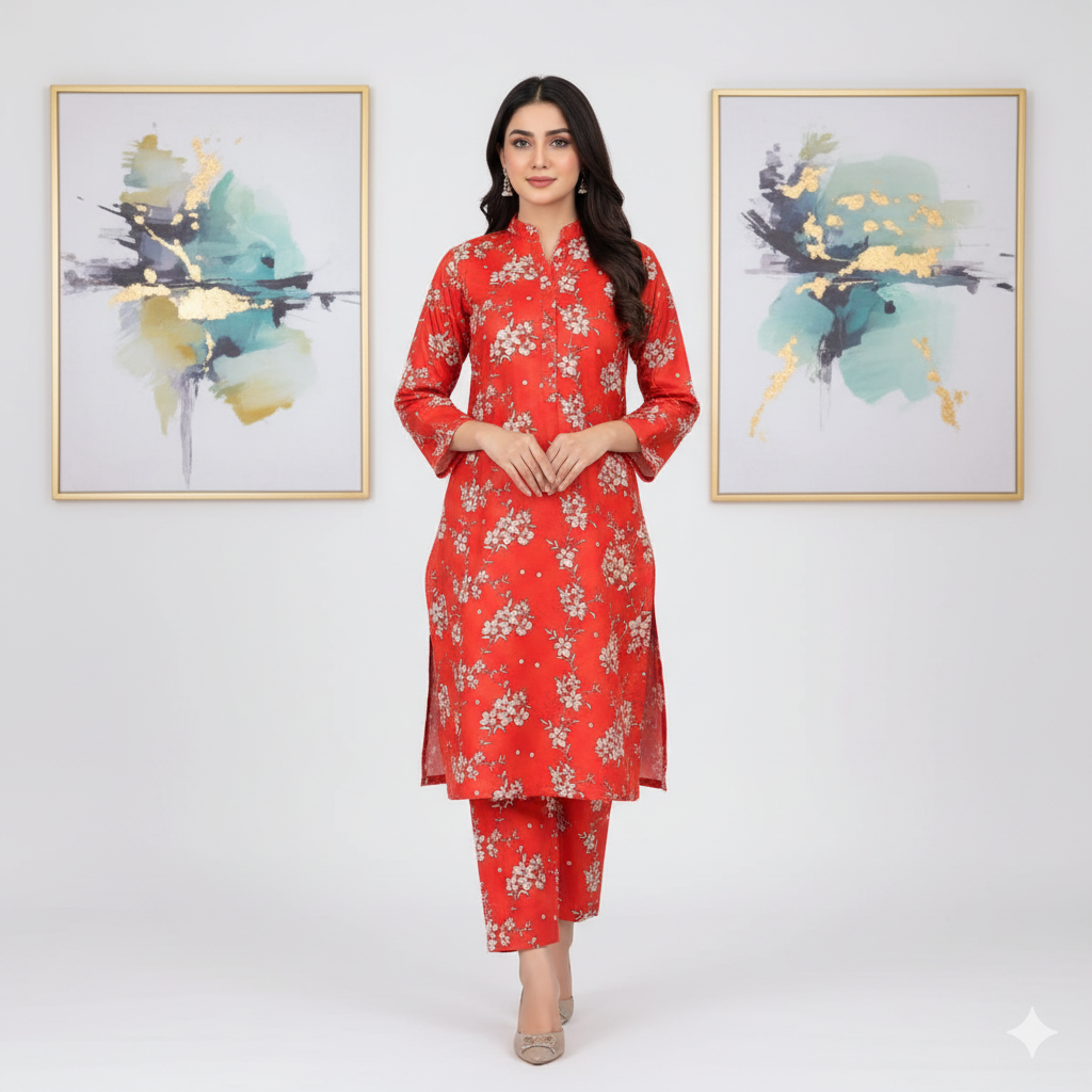 Ladies Winter Cotton Suit 44