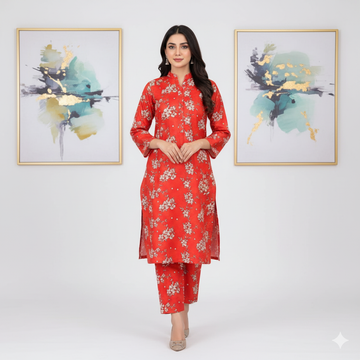 Ladies Winter Cotton Suit 44