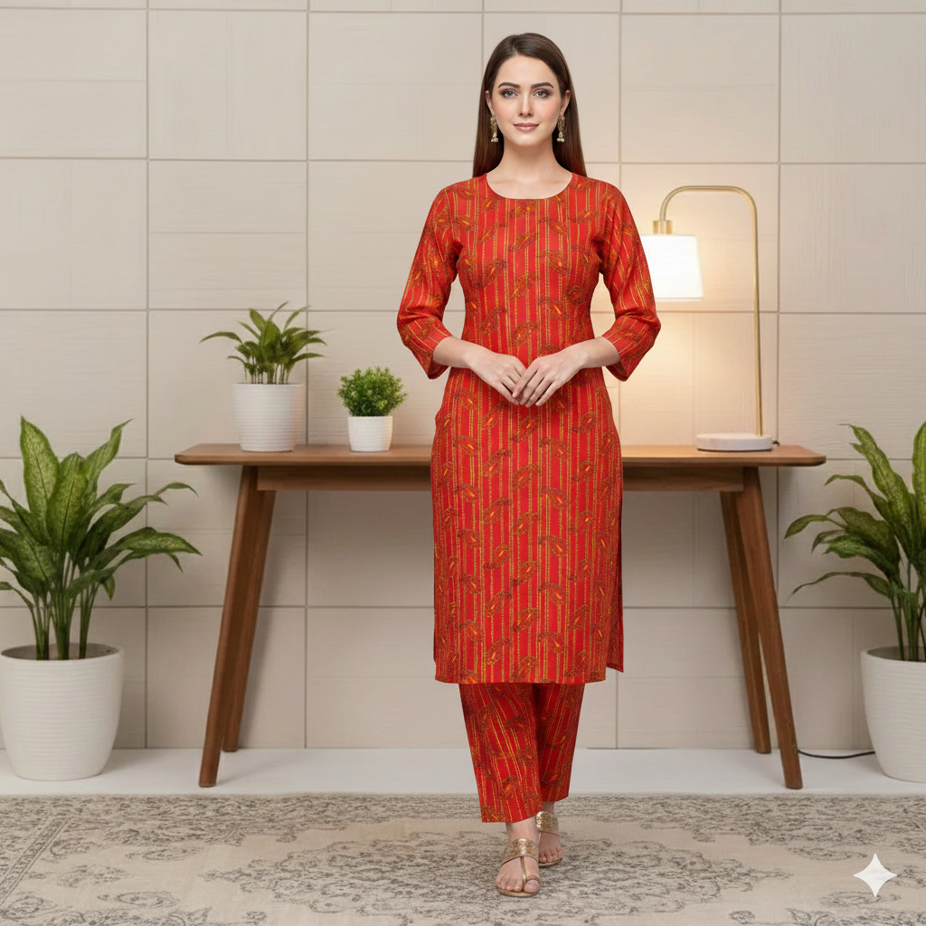 Ladies Winter Cotton Suit 45