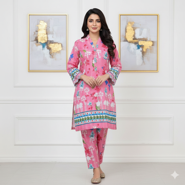 Ladies Winter Cotton Suit 46