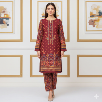 Ladies Winter Cotton Suit 49