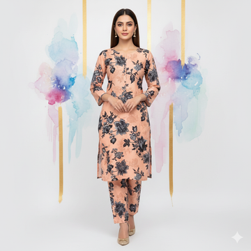 Ladies Winter Cotton Suit 05