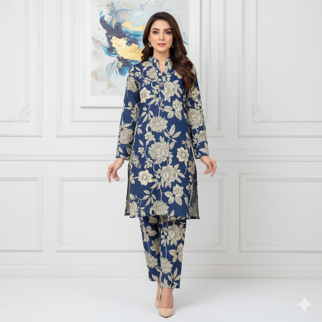 Ladies Winter Cotton Suit 51