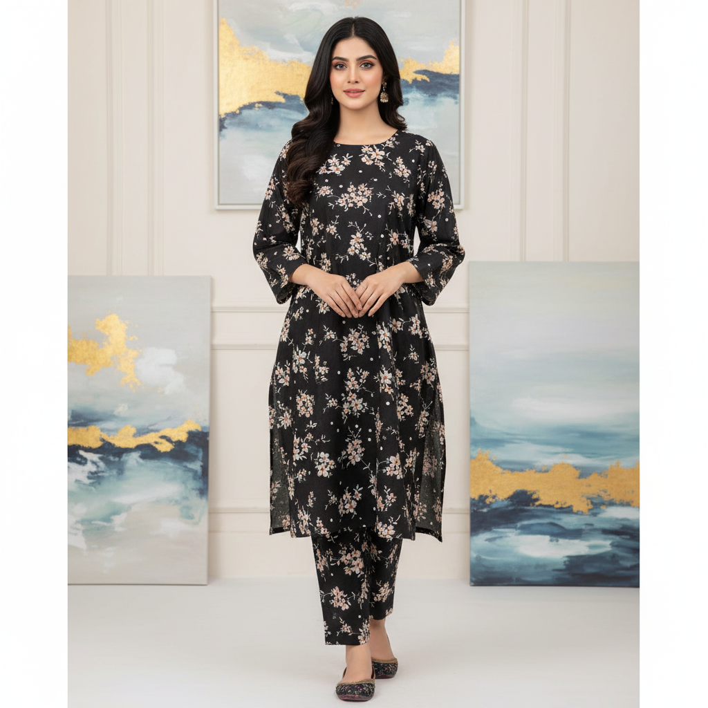 Ladies Winter Cotton Suit 52