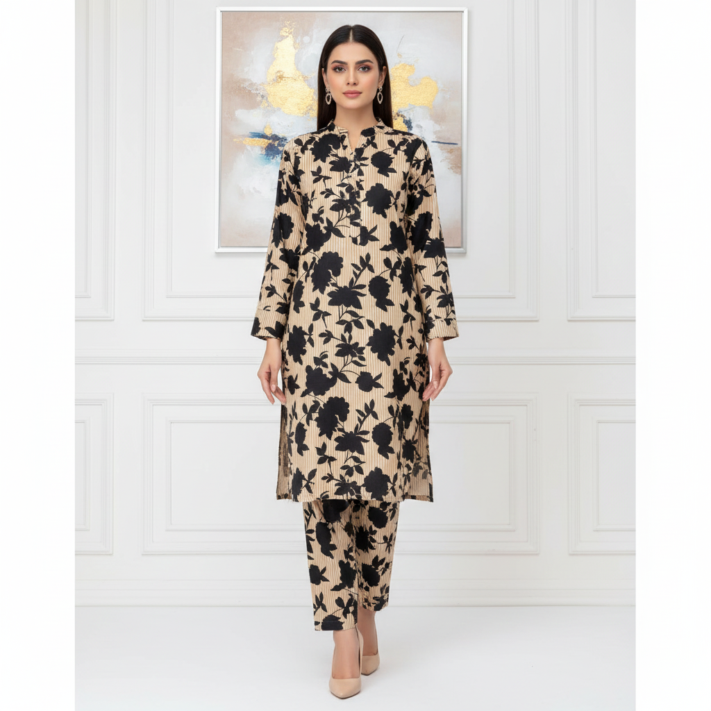 Ladies Winter Cotton Suit 53