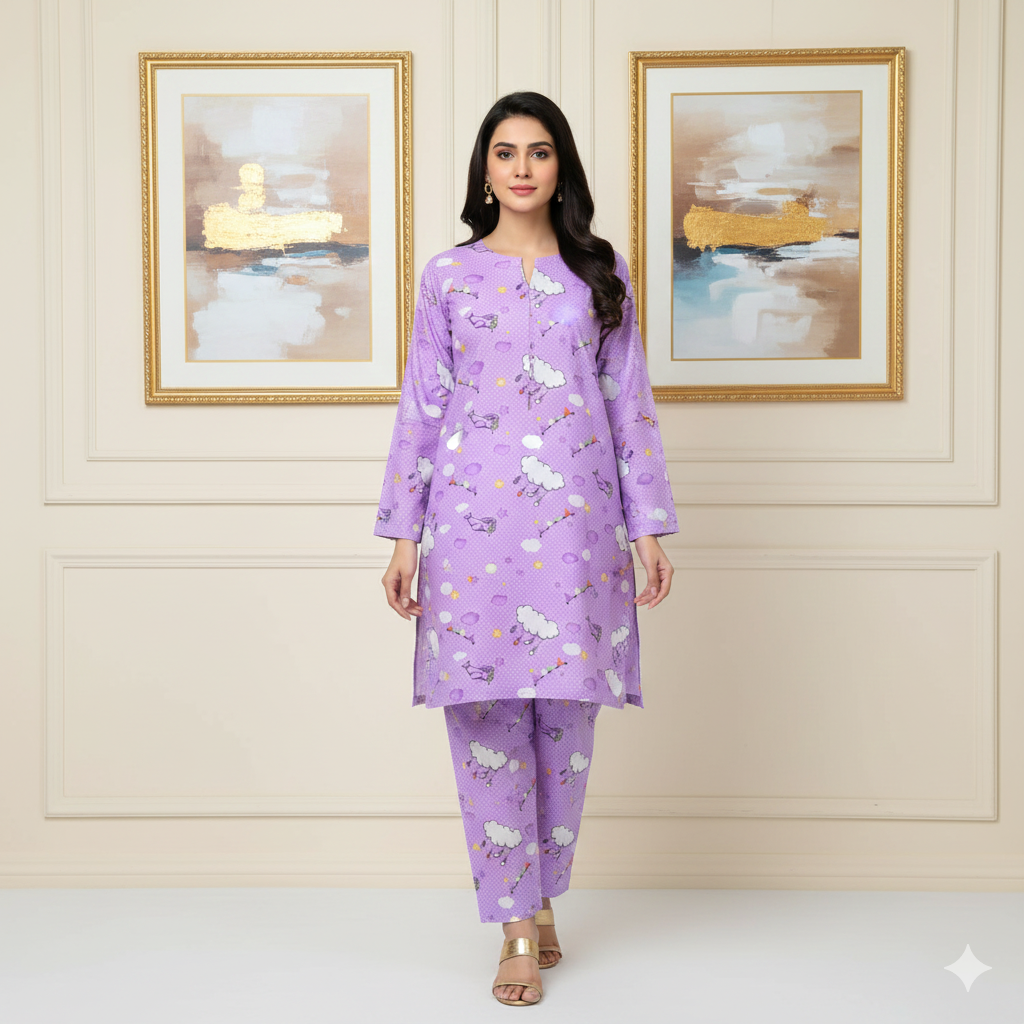 Ladies Winter Cotton Suit 54