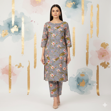 Ladies Winter Cotton Suit 57