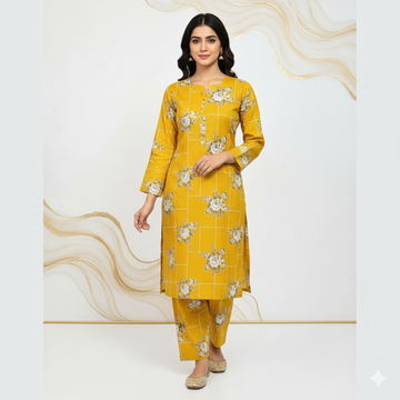 Ladies Winter Cotton Suit 58