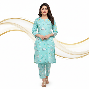 Ladies Winter Cotton Suit 59